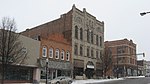 Four buildings on Broadway in Logansport